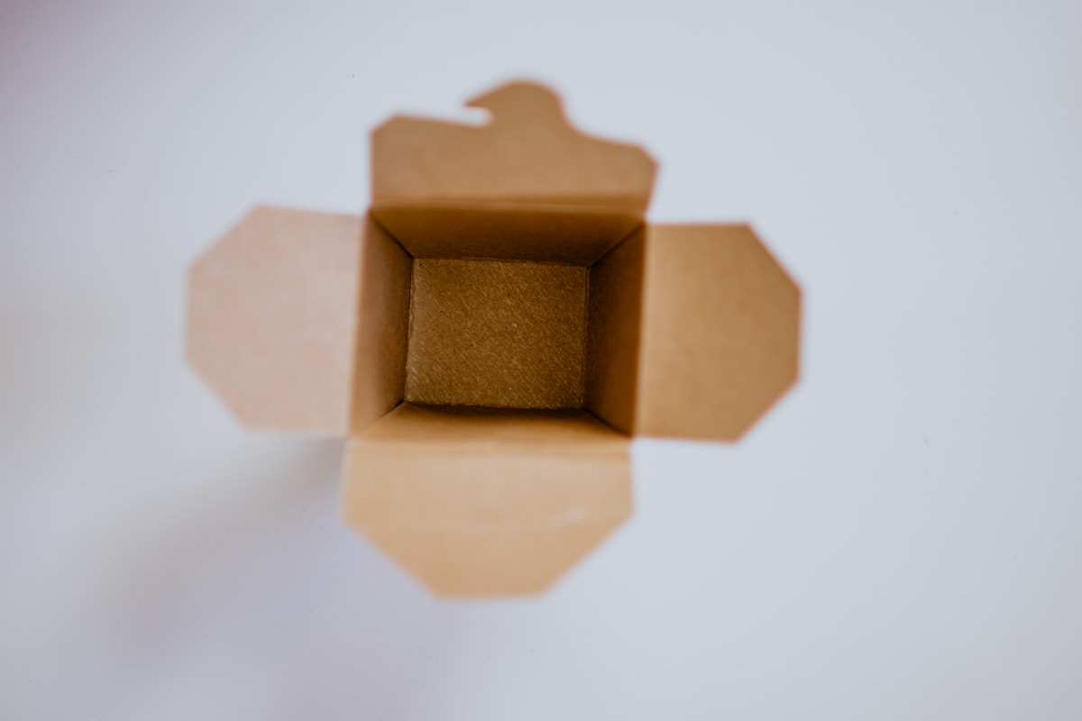 Bakery packaging boxes and café supply products